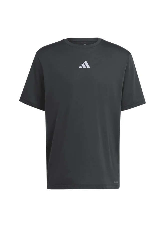 اديداس adidas M STR G T Black Training T-SHIRTS for Men - XS