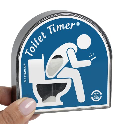 Katamco Toilet Timer (Office), As Seen on Shark Tank. Funny Gift for Men, Husband, Dad, Son, Birthday, Christmas, Father's Day - Image 1