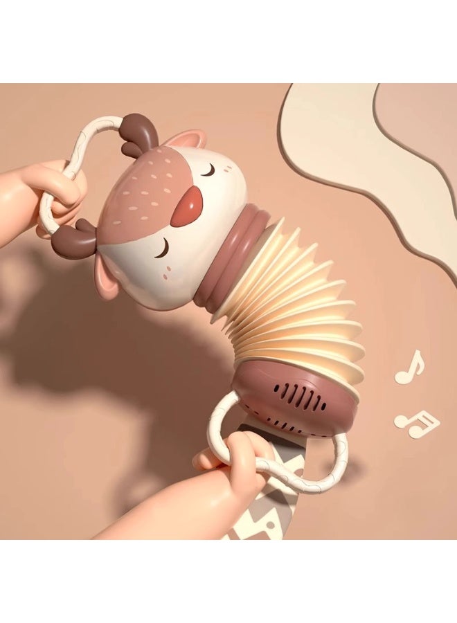 ZedPlay Baby Sensory Toy Accordion Music Toy Toddler Music Toy Animal Musical Instrument Toy Travel Car Seat Stroller Crib - Image 1