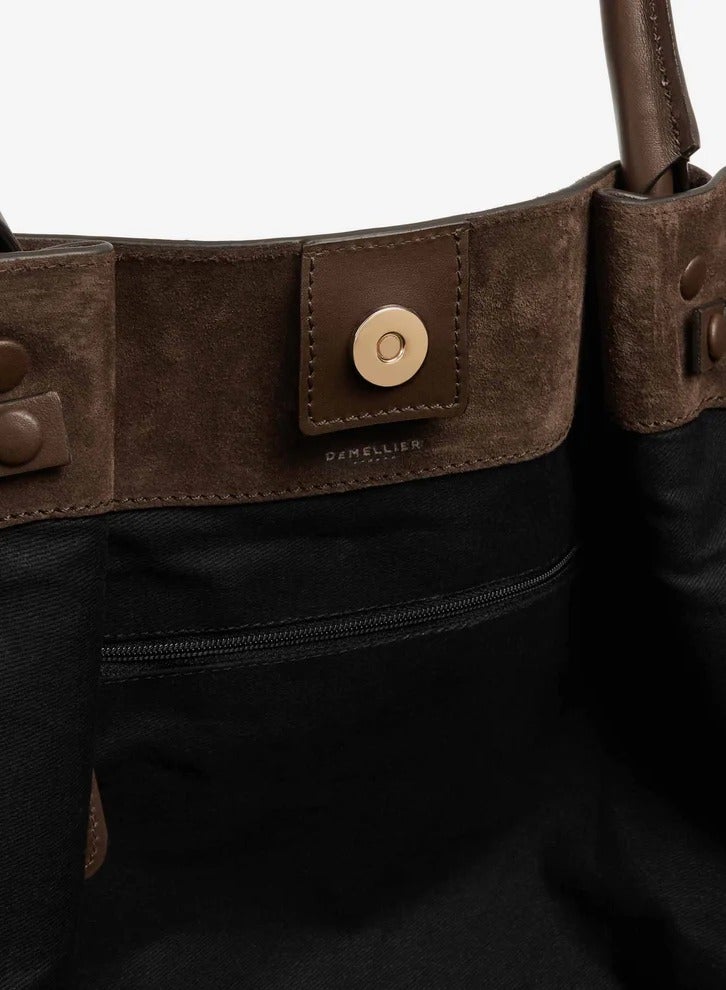 DM DeMellier New York Midi suede tote - Image 5