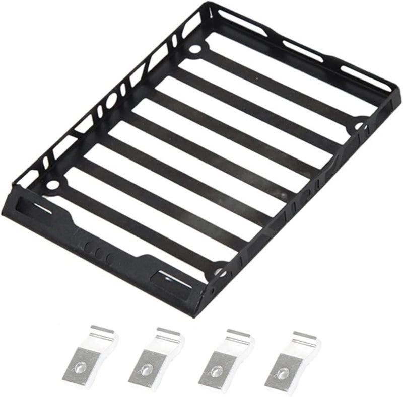 Yurefax Metal Luggage Carrier Roof Rack for Jimny 1/16 RC Car - Image 1