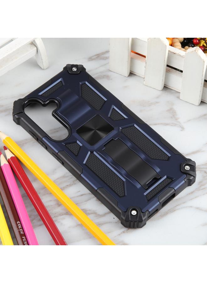 اس-توب جراب لهاتف Samsung Galaxy S24 5G Armor مقاوم للصدمات مصنوع من مادة TPU + PC جراب مغناطيسي للهاتف مع حامل - Image 2
