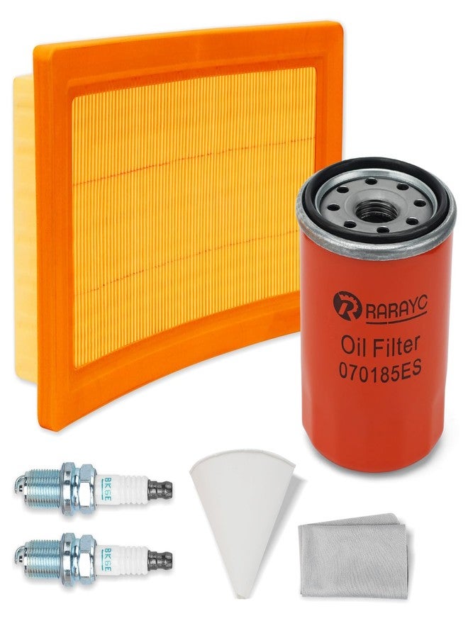RARAYC 6485 Maintenance Kit 0J8478S Air Filter 070185E Oil Filter with Paper Funnel Oil Wipe Compatible with Ge-nerac 20kW 22kW Standby Generators 999cc Engine - Image 1