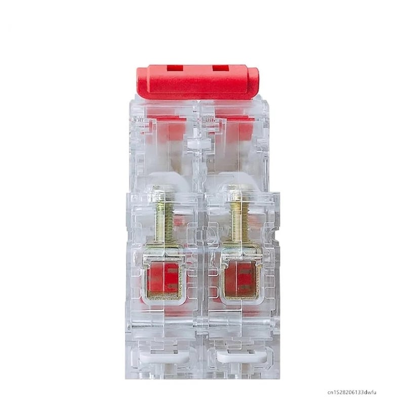 1P 40A Transparent Miniature Circuit Breaker DIN Rail Household Air Switch - Image 4