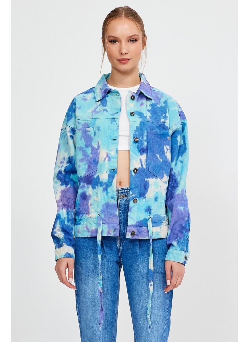 Alexander Gardi - Special Collection Tie Detail Denim Jacket (AG-3006) - Image 1