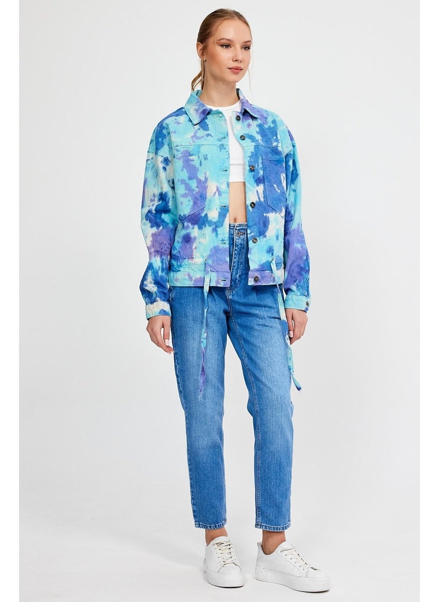 Alexander Gardi - Special Collection Tie Detail Denim Jacket (AG-3006) - Image 1