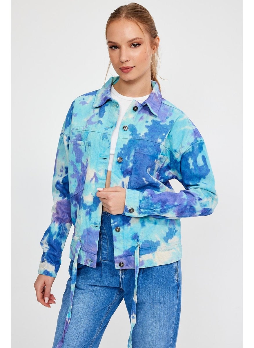 Alexander Gardi - Special Collection Tie Detail Denim Jacket (AG-3006) - Image 1