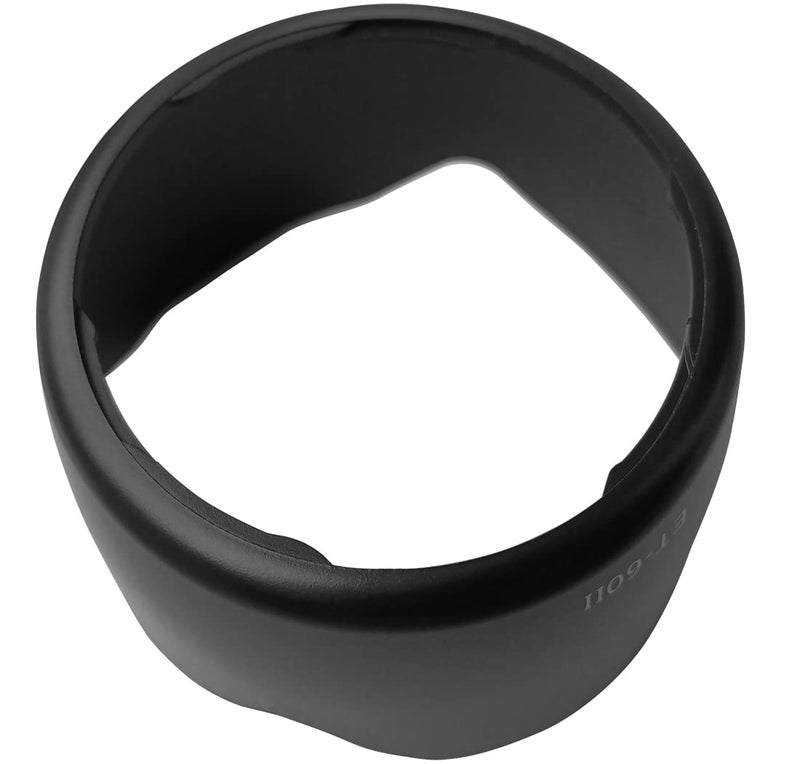 HUIPUXIANG ET-60 Lens Hood Shade for Canon EF 75-300mm f/4-5.6 III,EF 75-300mm f4-5.6 III USM,EF-S 55-250mm f4-5.6IS II,EF-S 55-250mm f/4-5.6 is(Not for is STM),HUIPUXIANG 58mm Lens Hood - Image 5