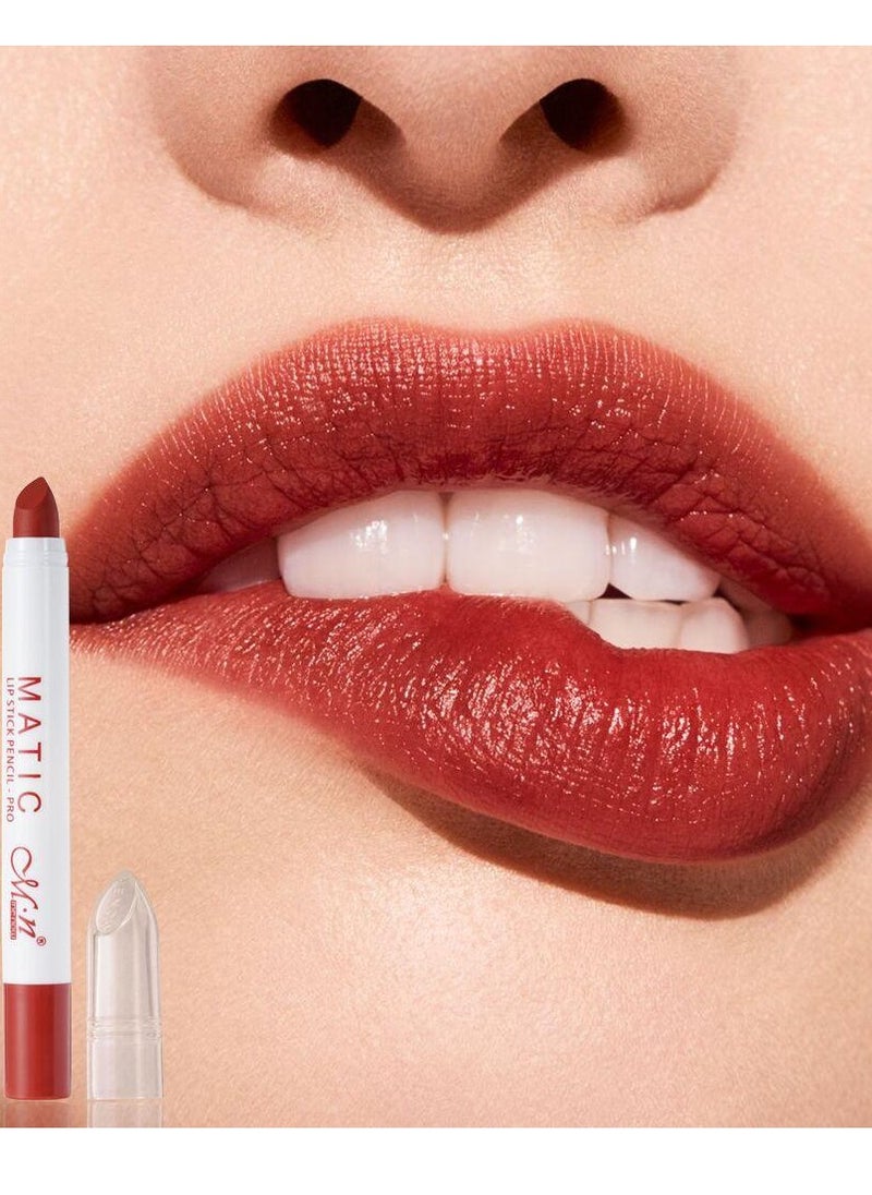 Menow - New Matic Lipstick Pencil Pro 6 Pcs 6 Colors - Collection 1 - Image 1