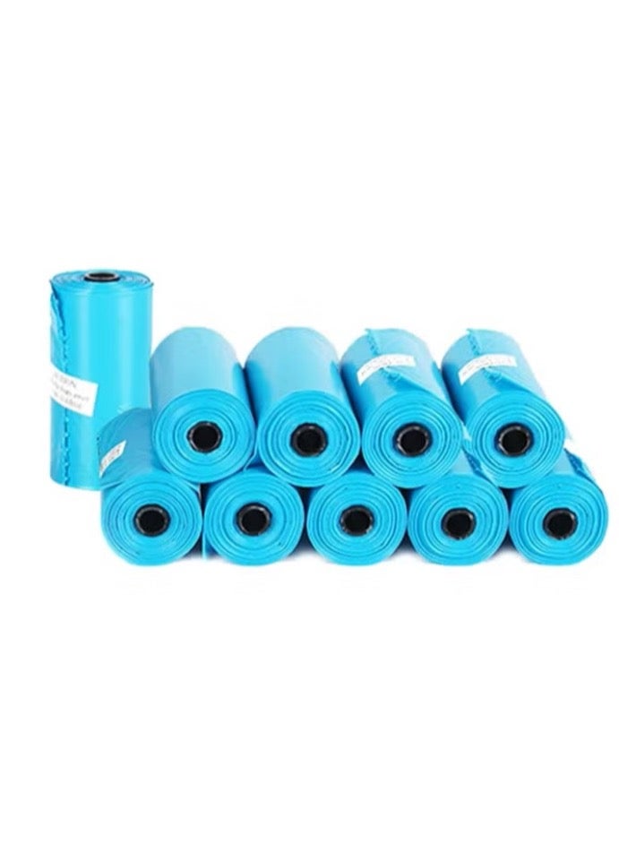 ال دبليو أكياس للحيوانات الأليفة للاستعمال لمرة واحدة من 10 قطع أزرق 15.6x6.4x6.1سم - Image 4