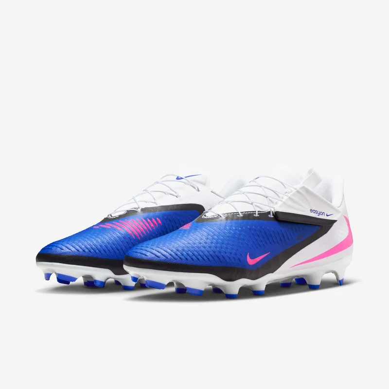 Nike Blue Men's Phantom 6 Low Academy EasyOn Multi-Ground Football Shoes for Men | Best Price UAE