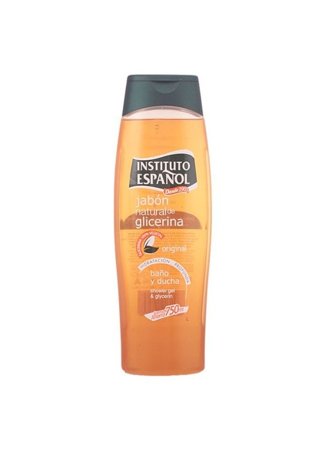 Instituto Espanol NATURAL GLYCERIN SOAP SHOWER GEL 750ML - Image 1