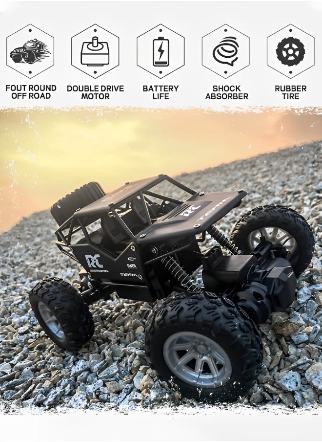 MIXDE RC Cars,1:18 Scale Electric Toy All Terrain Remote Control Car, Racing Cars Electric Vehicle,Kids Outdoor Toys Fast Racing Toy  - Image 2