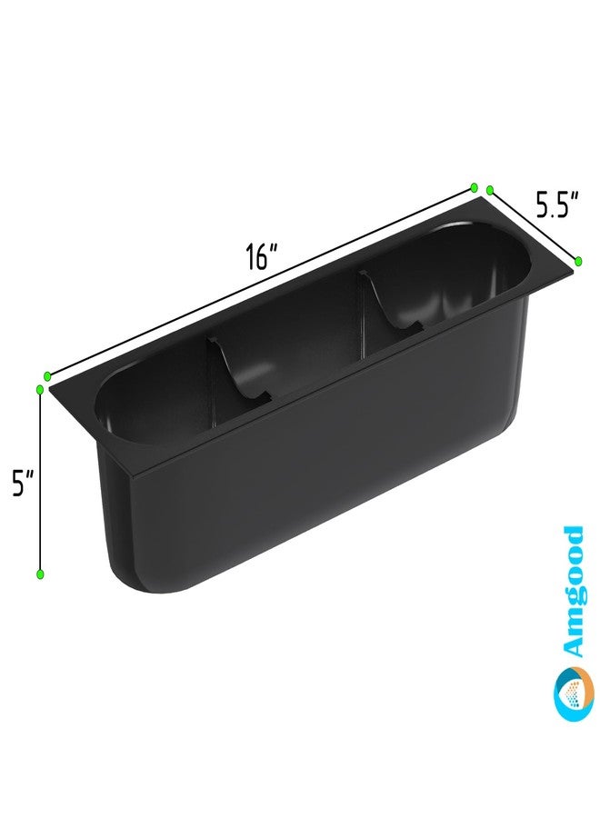 AmGood 16 in. x 5.5 in. Plastic Bottle Holder for Ice Bins. Holds 3 Bottles - Image 2
