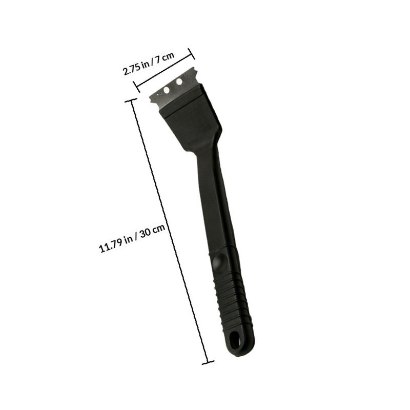 4pcs Heat Insulation Handle Stainless Steel Barbecue Brush Grill Cleaning Brush - Image 2