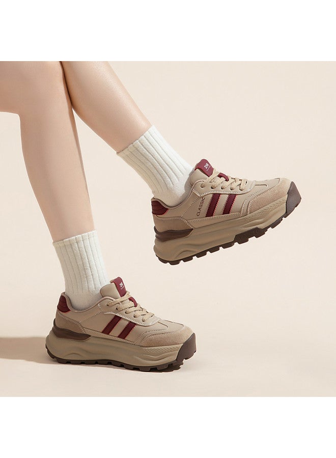 ZHR Instant 6cm Height Boost】trendy Platform Sneakers For Women, Chunky Sole Athletic Shoes, Versatile German Training Shoes, Casual Women's Footwear - Image 5