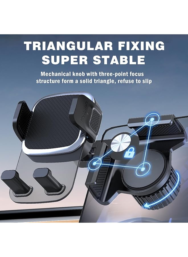 كاست ويف حامل هاتف Tesla، ملحقات سيارة عالمية قابلة للتعديل 360 درجة قابلة للدوران لسيارة Tesla Model Y 3 حامل هاتف مع سلسلة Iphone 16 15 14 13 12، جميع الهواتف من 4 إلى 7.2 بوصة - Image 2