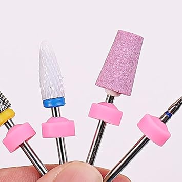 minkissy 20PCS Nail Drill Dust Covers Silicone Caps for Nail Drill Bits and Tools Dust Collectors for Professional Salons and Home Use - Image 5