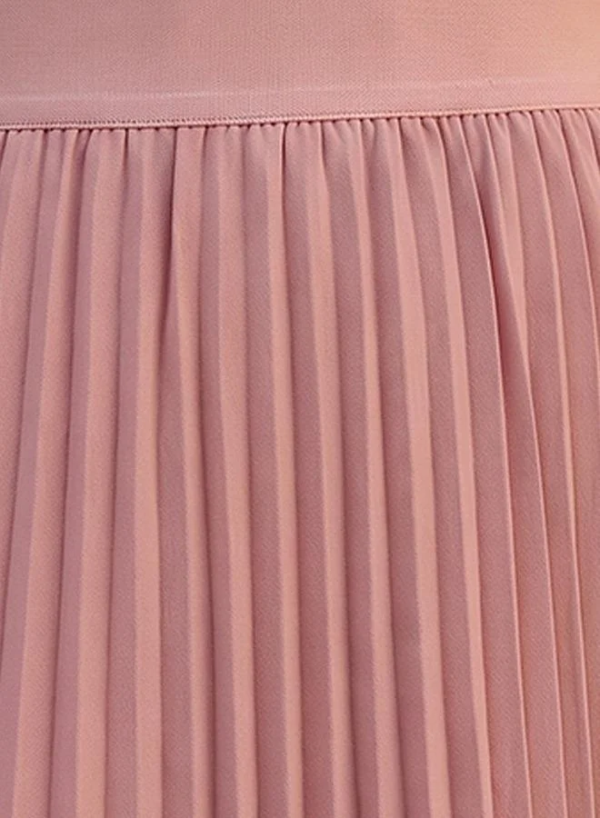 Splash FAV Basics Midi Skirt with Pleated Design