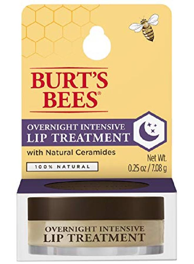 Burt's Bees Lip Care Moisturizing Overnight Intensive Treatment Natural Ultra Conditioning Moisturizer 0.25 Ounce (Packaging May Vary) - Image 2