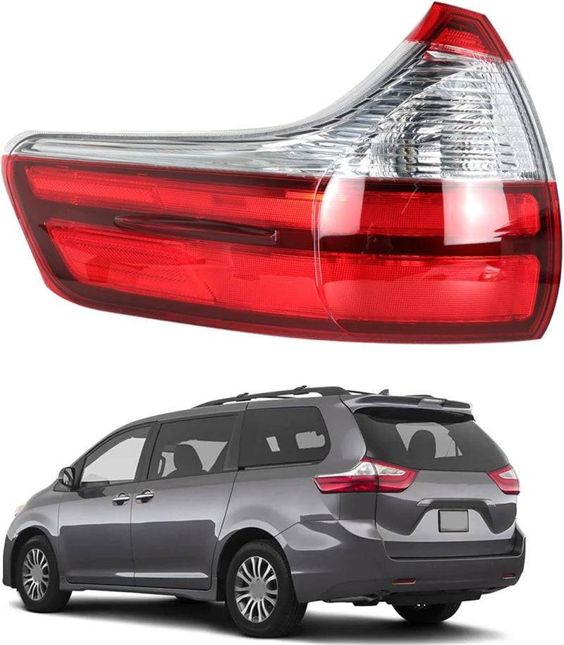 SEBLAFF Rear Left Tail Light Brake Lamp Assembly for 2015-2020 Sienna - Image 1