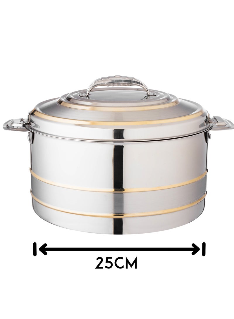 Esteelo Athena stainless steel container inside and out, capacity 4 liters - Image 3