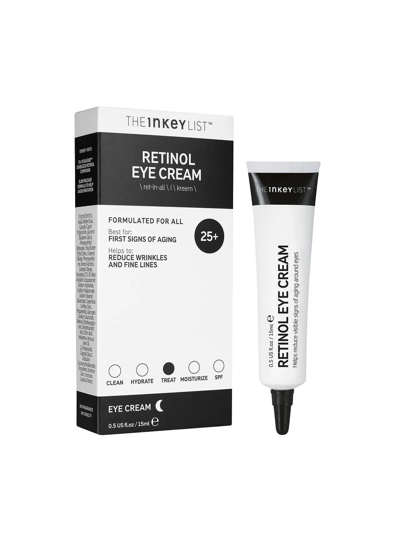 The Inkey List - The Inkey List Retinol Eye Cream 15ml - Image 1
