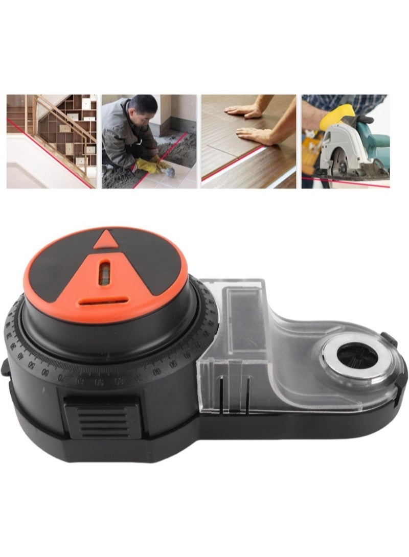 M MIAOYAN Electric drill with 2-in-1 dust collection attachment, level and 500mAh battery, 360° rotating drilling, suitable for construction, hanging pictures, wall writing and painting. - Image 3