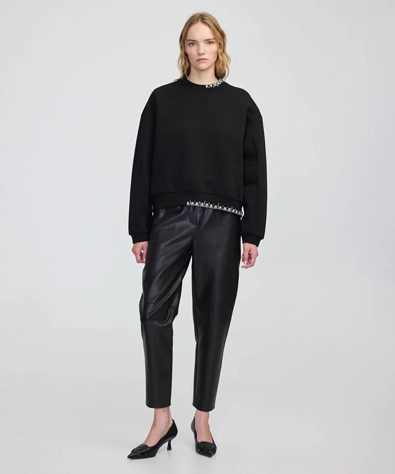 Ipekyol  Rhinestone Sweatshirt for Women | Best Price UAE