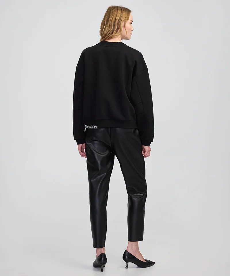 Ipekyol  Rhinestone Sweatshirt for Women | Best Price UAE