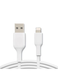 Fast Charging Compatible CarPlay Cable for iPhone 14/13/12/11 Pro Max, Mini, SE 2nd, XR/XS/X/8/7/6 Plus, iPad/Air 2/Mini, AirPods 1/2 - Durable 1m USB Lightning Charging Cord