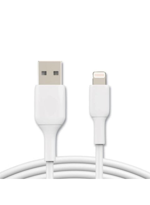 Fast Charging Compatible CarPlay Cable for iPhone 14/13/12/11 Pro Max, Mini, SE 2nd, XR/XS/X/8/7/6 Plus, iPad/Air 2/Mini, AirPods 1/2 - Durable 1m USB Lightning Charging Cord