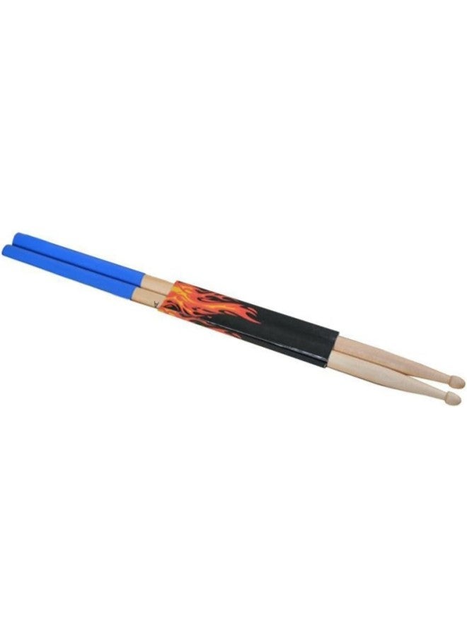 klarako Drumstick 7A Drum Sticks 5 Pairs Multi Color Drum Accessories Light Drumsticks for Kids - Image 2