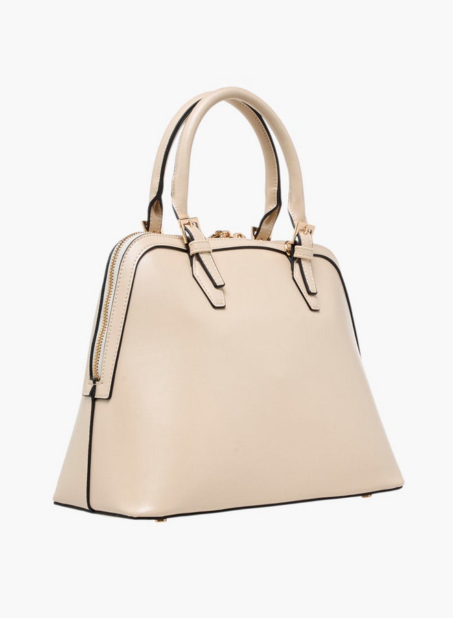 سيليست حقيبة توت سادة بحزام قابل للفصل وإغلاق بسحاب - Image 4