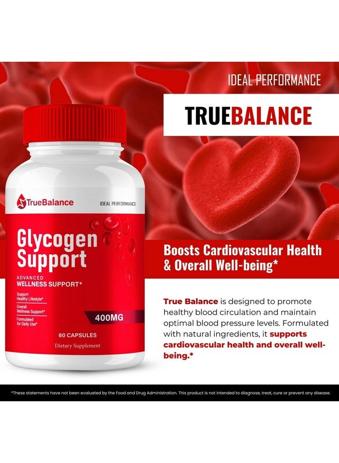 IDEAL PERFORMANCE True Balance Blood Support Advanced Formula, Official True Balance Blood Support 140mg Supplement - Maximum Strength, Premium TrueBalance Reviews (2 Pack) - Image 4