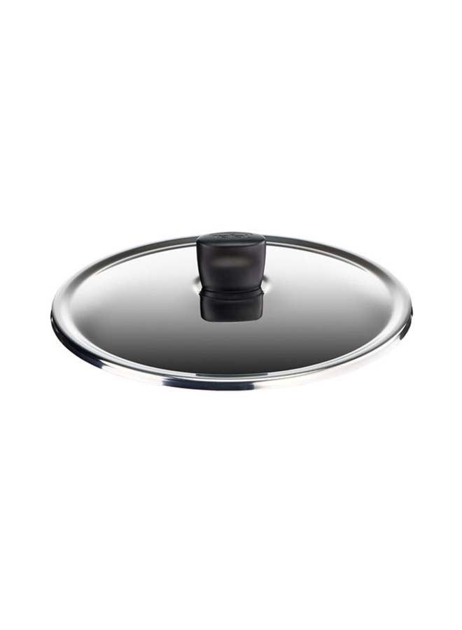 Tefal Non-Stick G6 Tempo Flame Sautepan With Lid Red with flame design 26cm - Image 3