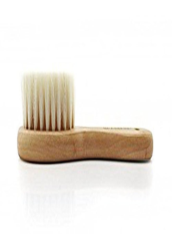 Haakaa Wooden Baby Hairbrush with Natural Goat Wool Bristles 1 pk - Image 3