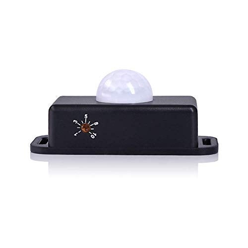 Quick Sense QS-WR05 PIR Motion Sensor | DC 12–24V Controller | 8m Detection | Adjustable 1–10 Min Delay | 6A Load Support | Wardrobe Cabinet Automation | Set of 2 - Image 5