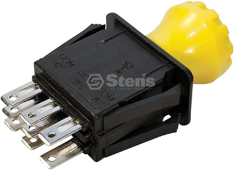 Stens مفتاح PTO الجديد من ستينز 430559 متوافق مع بديل لجون دير D160 D170 LA130 LA140 LA145 LA150 LA155 LA165 LA175 X130R X140 X155R و X165 AM119139 AM131966 AUC10632 GY20939 أسود - Image 1