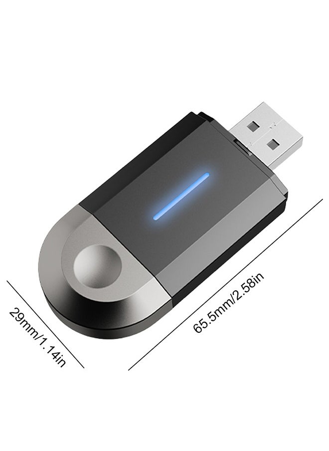 محول لاسلكي 2 في 1 ميني كاربلاي صغير مدمج بسلاسة أندرويد أوتو دونجل USB من نوع C من أبل في السيارة العالمية