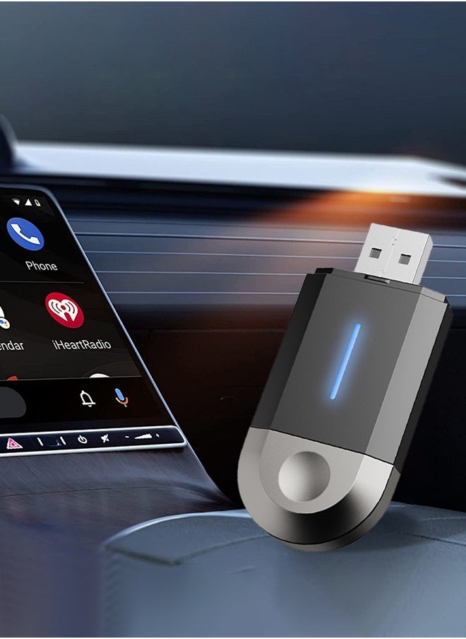 محول لاسلكي 2 في 1 ميني كاربلاي صغير مدمج بسلاسة أندرويد أوتو دونجل USB من نوع C من أبل في السيارة العالمية