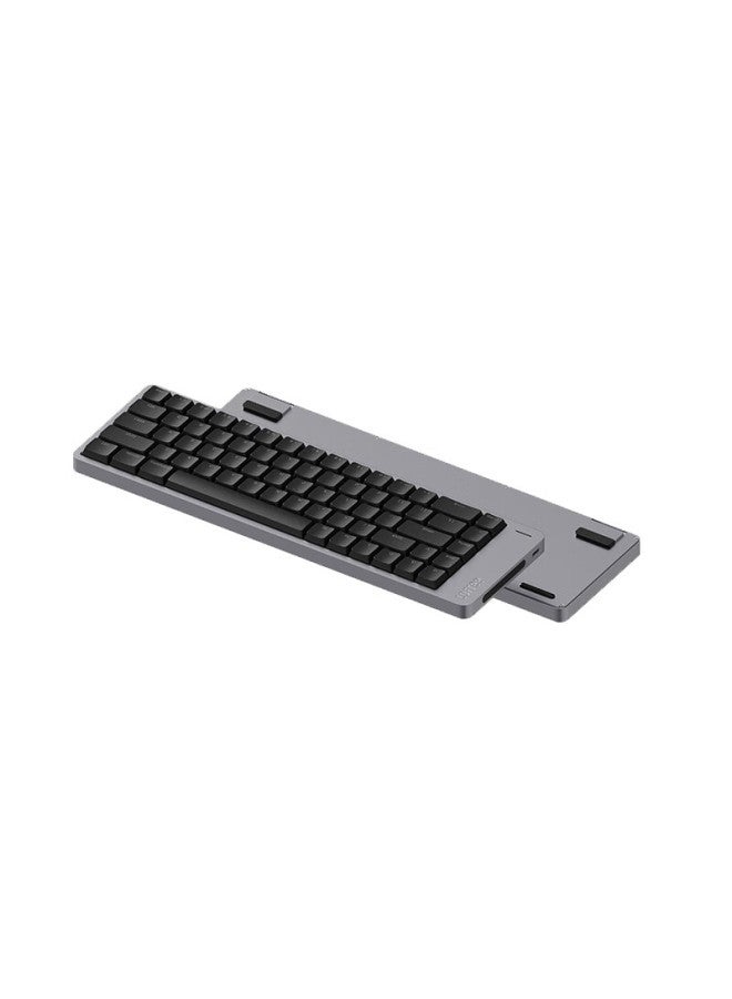 Lofree Lofree Little Shun Flow2 68-key Low Profile Mechanical Keyboard Aluminum Wireless Bluetooth Laptop Office Deep Space Cloud Pulse