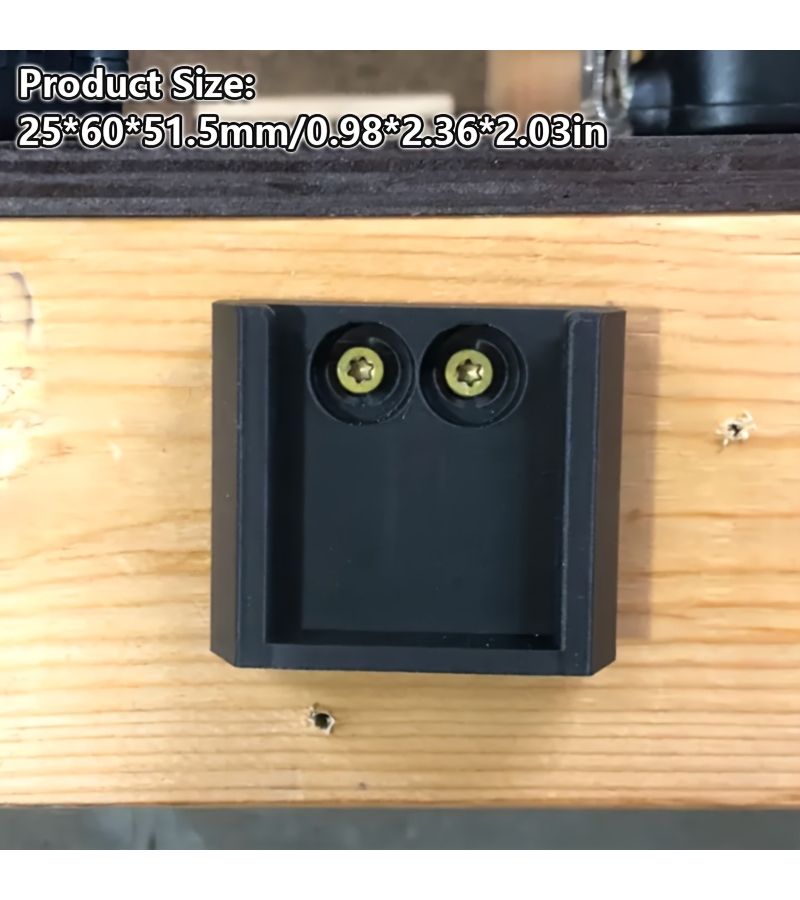 Wall Mounted Storage Rack For 18V Tools 1pc 25x60x51.5mm Space Saving Easy Install - Image 3