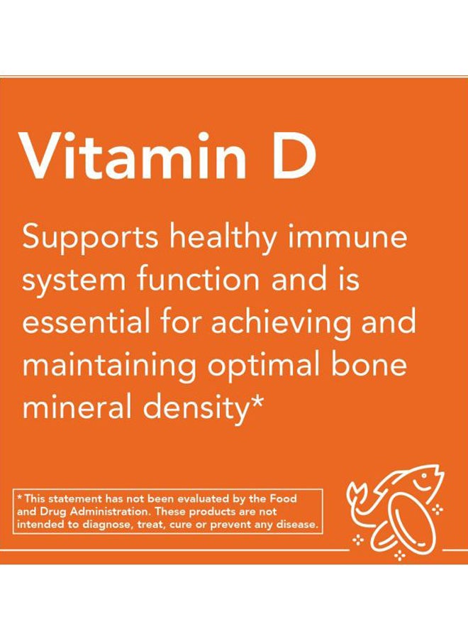 Now Foods Vitamin D-3 5000IU Dietary Supplement 120 Chewables - Image 4