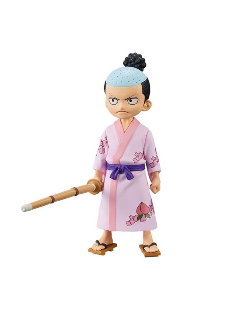 Banpresto One Piece: DXF The Grandline Series - Wanokuni Vol.5 Kouzuki Momonosuke PVC Statue - Image 1