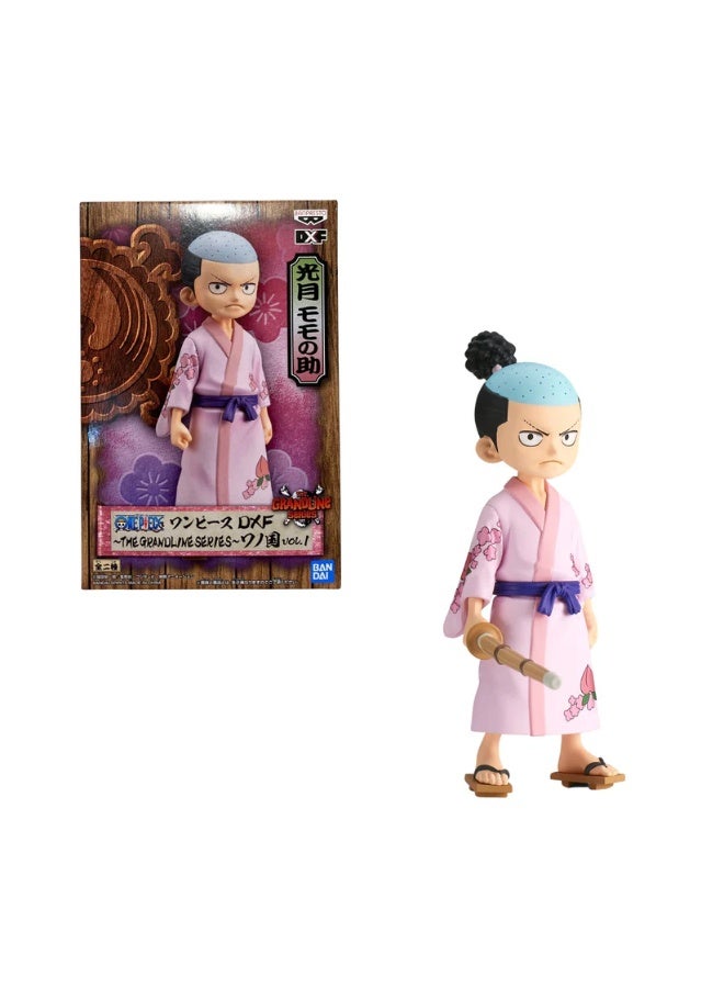 Banpresto One Piece: DXF The Grandline Series - Wanokuni Vol.5 Kouzuki Momonosuke PVC Statue - Image 3
