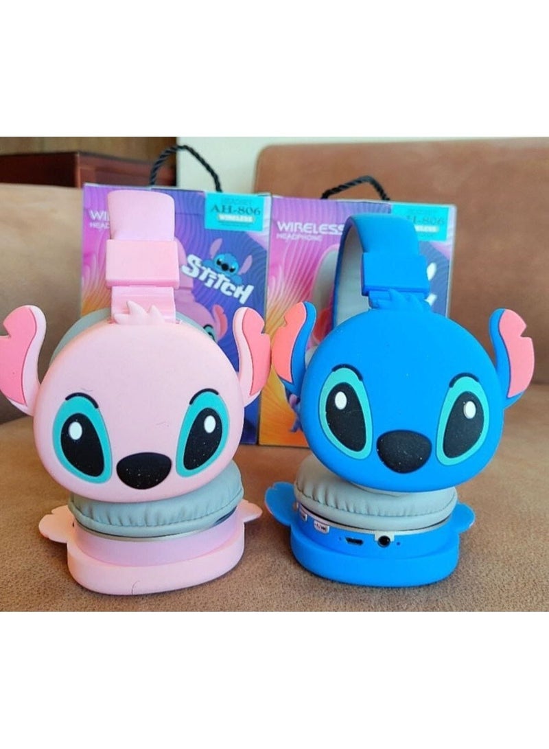 HeadPhone - AH-806 - Best Children's Gift (Blue) - Image 3