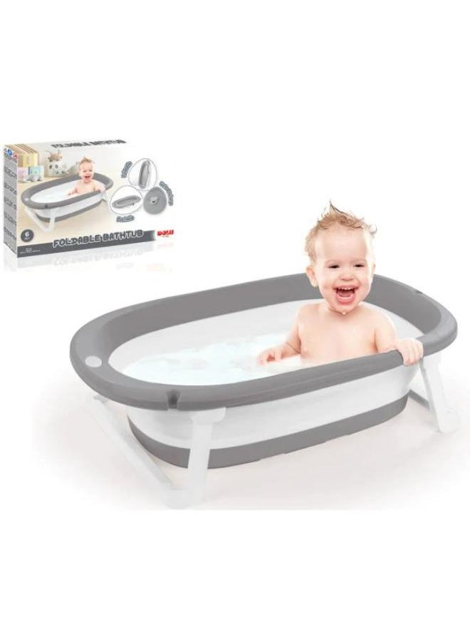 Dolu - Foldable Bathtub -Grey - Image 1