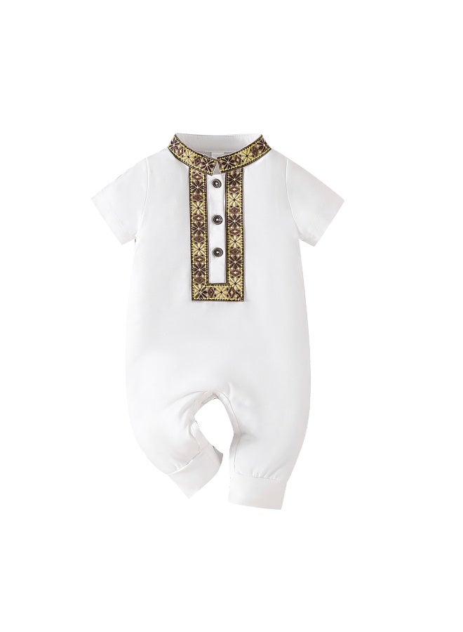 Bambimici White Baby Festive Traditional Wear - Image 5