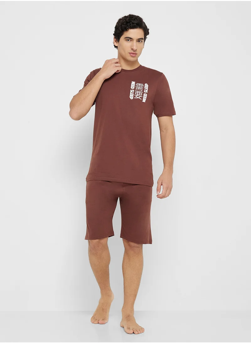 روبرت وود Nightwear T-Shirt & Shorts Sets